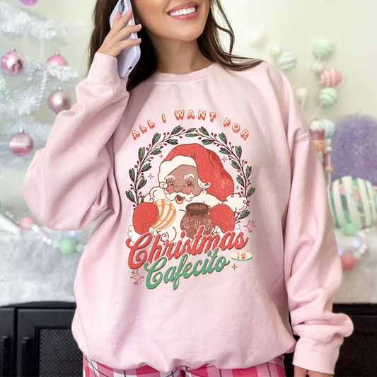 Christmas Cafecito sweater