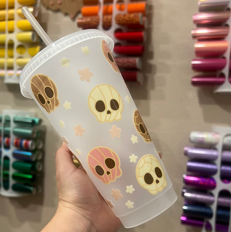 Sugar Skull 24 oz cup