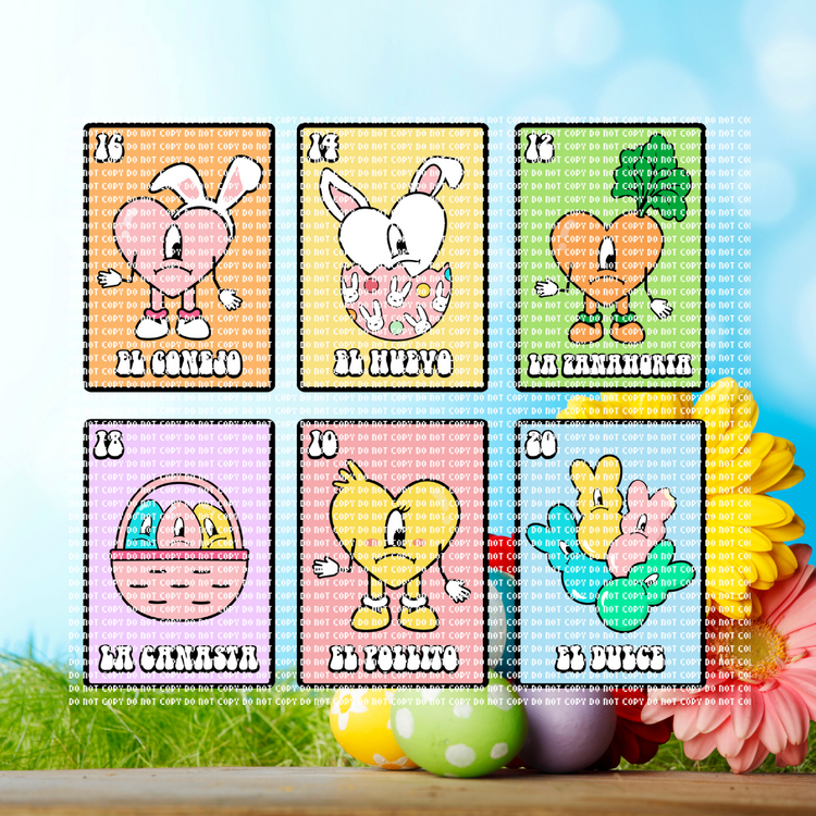 BB Loteria Easter HTV Transfer