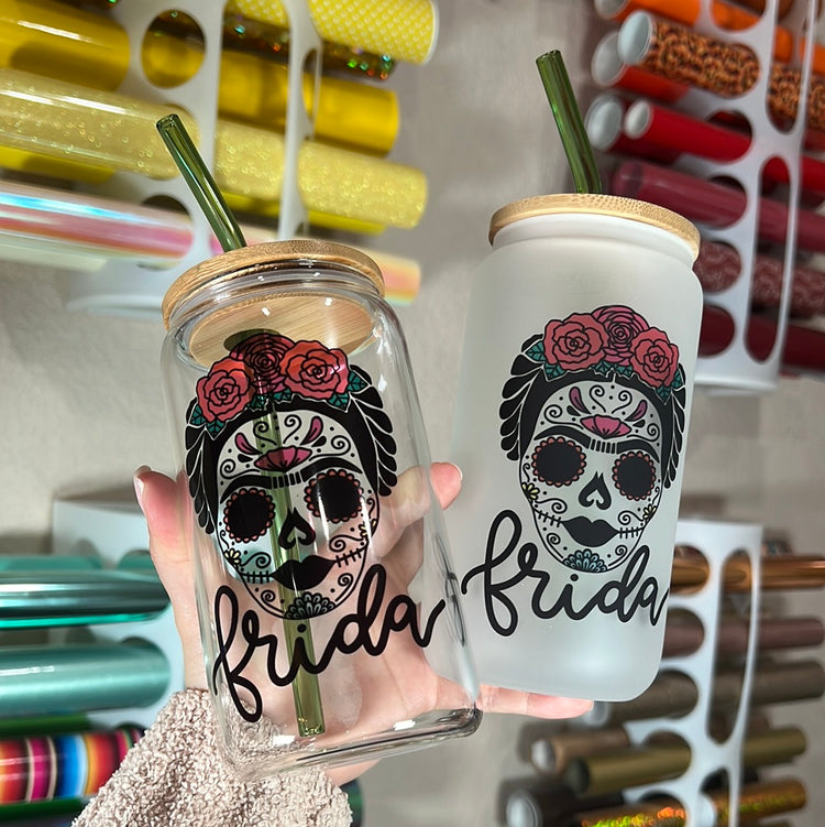 Frida calavera 16 oz cup